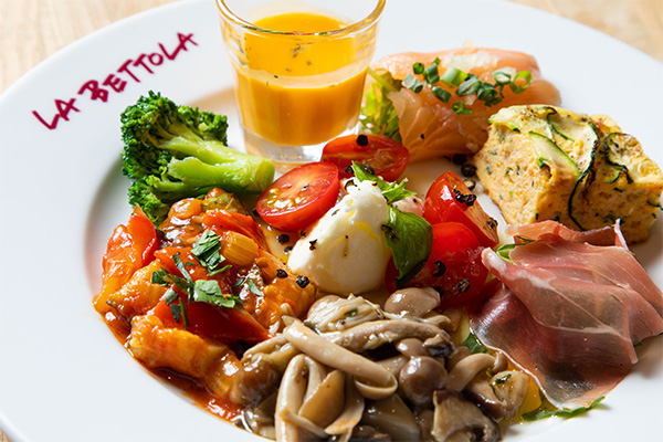 旬野菜の盛り合わせ(ランチコース)