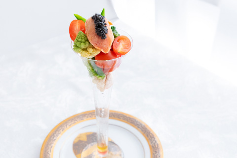 高糖度トマトのパルフェ