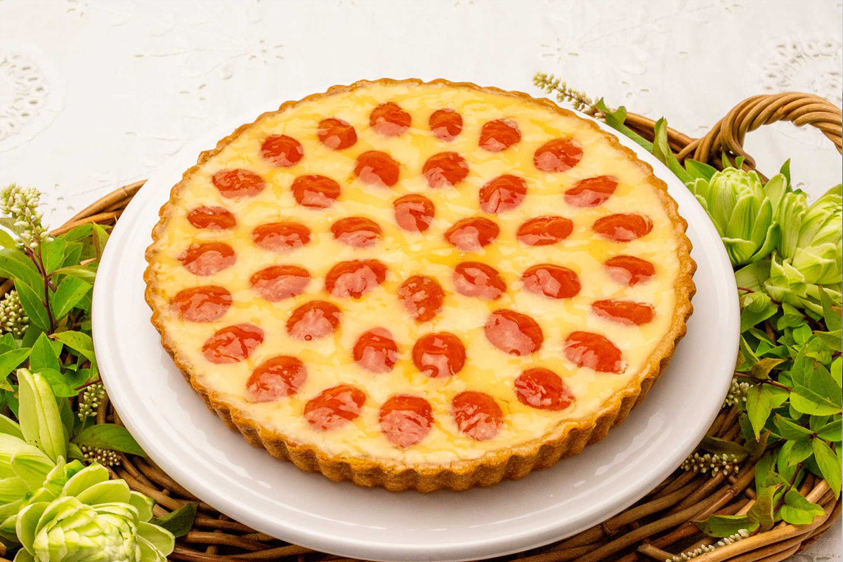 “OSMIC フルーツトマト10”のタルト